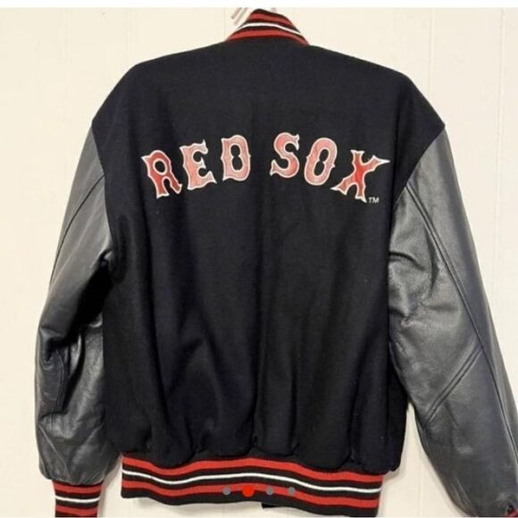 Vintage Boston red Sox jacket Hamilton vintage varsity bomber nascar jac… - Picture 2 of 4